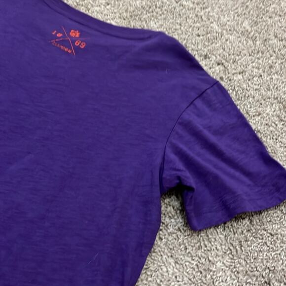 NWT Colosseum Youth CLEMSON YOUTH Large (16-18) Purple T-Shirt Emblem unisex - Picture 15 of 16